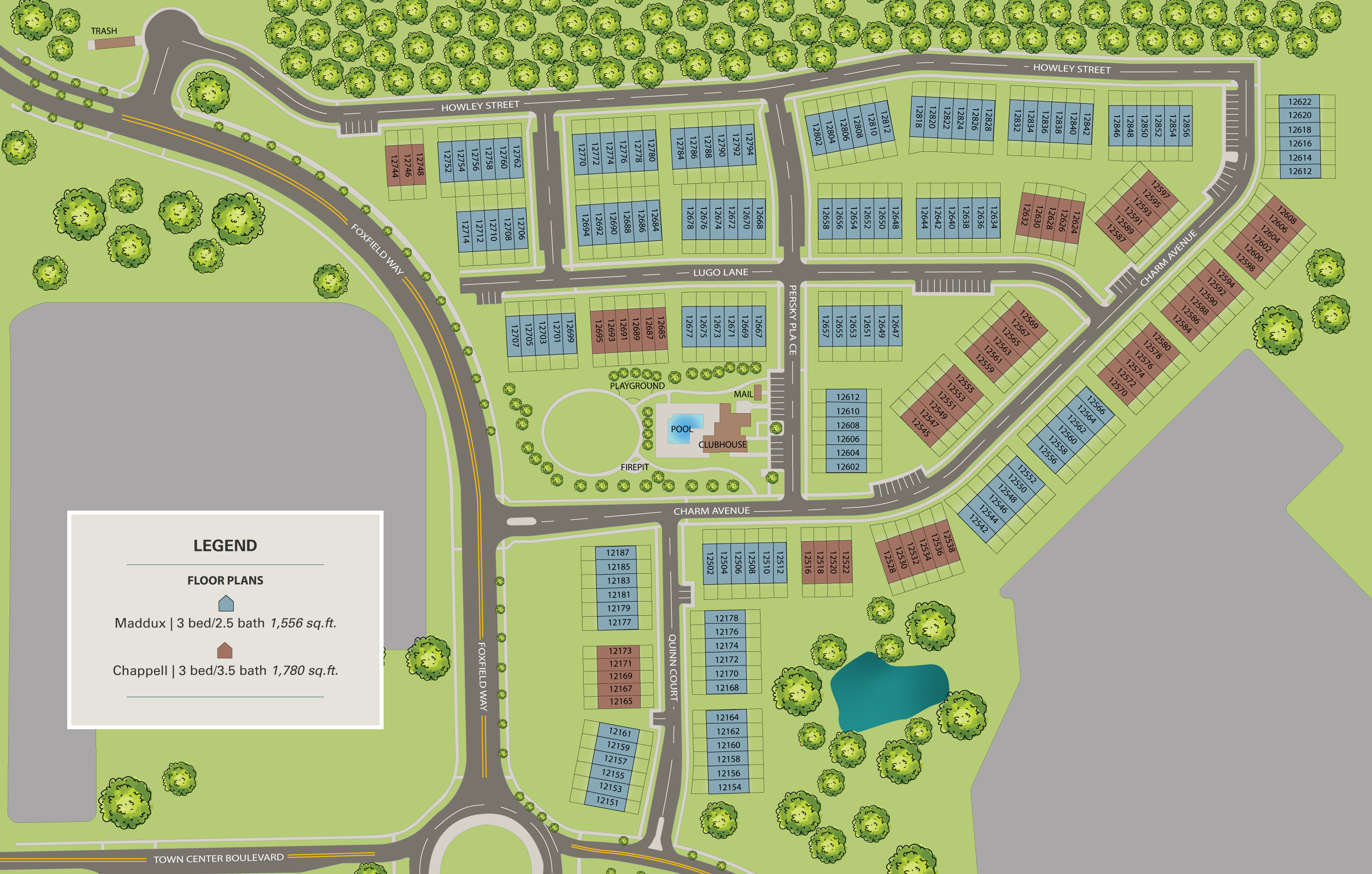 Covington Town Center New Homes for Rent in Covington Georgia